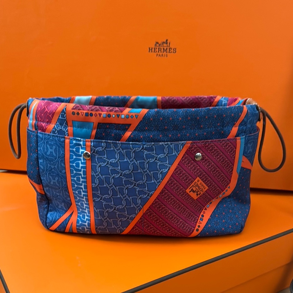 Authentic Hermes Silk Women's Bag insert